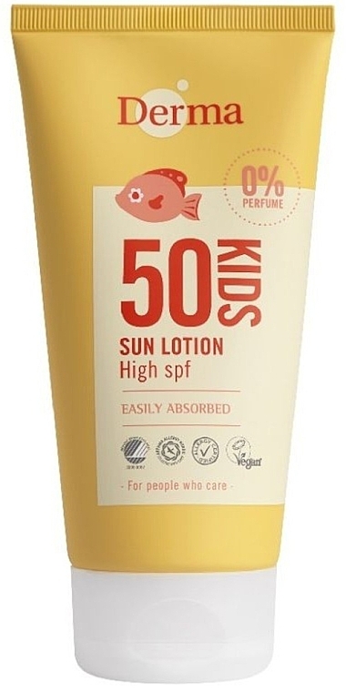 Kids Sun Lotion with High SPF 50 - Derma Kids Sun Lotion High SPF 50 — photo N1