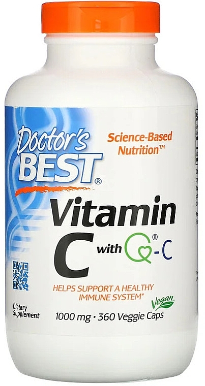 Vitamin C with Quali-C, 1000mg, capsules - Doctor's Best — photo N3