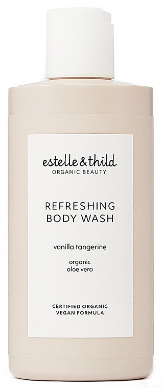 Shower Gel - Estelle & Thild Vanilla Tangerine Refreshing Body Wash — photo N3