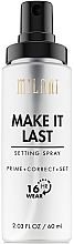 Fragrances, Perfumes, Cosmetics Makeup Setting Spray-Primer - Milani Make It Last Setting Spray Prime + Correct + Set