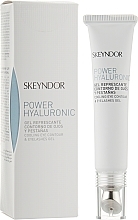 Cooling Eye Gel - Skeyndor Power Hyaluronic Gel Refrescante Cooling Eye Gel — photo N2