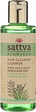 Shampoo - Sattva Cleanser Shampoo Neem Aloe Vera — photo N1