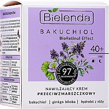 Moisturizing Anti-Wrinkle Cream 40+ - Bielenda Bakuchiol BioRetinol Efect 40+ — photo N2