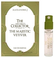 GIFT! Alexandre.J The Majestic Vetiver - Eau de Parfum (sample) — photo N1