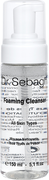 Cleansing Foam for Face - Dr Sebagh Foaming Cleanser for All Skin Types — photo N1
