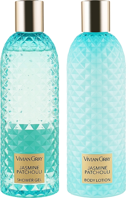 Vivian Grey Jasmine & Patchouli - Jasmine & Patchouli Set (sh/gel/300ml + lot/300ml)  — photo N11