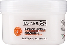 Fragrances, Perfumes, Cosmetics Conditioner Mask "Moisturizing" - Black Professional Line Moisturising Hair Mask