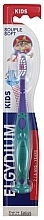 Splash Kids Toothbrush, 2-6 years, green and purple - Elgydium Kids Splash 2-6 Years — photo N1