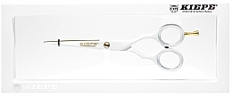 Fragrances, Perfumes, Cosmetics Hairdressing Scissors, 2445/5.5, white - Kiepe Hair Scissors Luxury Regular 5.5"