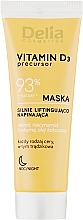 Lifting Night Face Mask with Vitamin D3 - Delia Vitamin D3 Precursor Night Mask — photo N1
