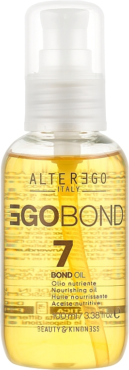 Oil for Damaged Hair - Alter Ego Italy Egobond 7 Bond Oil — photo N4