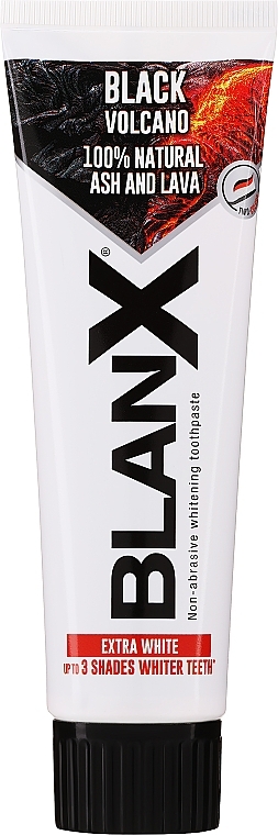 Whitening Toothpaste - BlanX Black Volcano Extra White — photo N2