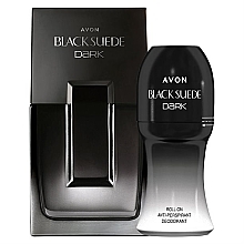 Fragrances, Perfumes, Cosmetics Avon Black Suede Dark - Set (edt/75ml + deo/50ml)