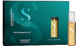 Hair Oil - AlfaParf Semi Di Lino SOS Emergency Oil — photo N1