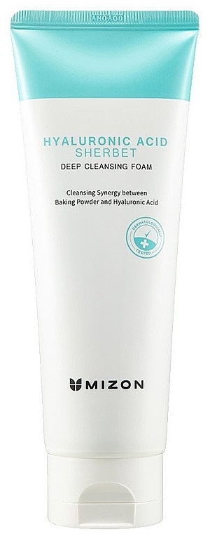 Hyaluronic Acid Deep Cleansing Foam - Mizon Hyaluronic Acid Sherbet — photo N1