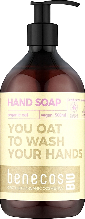 Hand Soap - Benecos Hand Soap With Organic Oats — photo N2