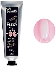 Set - Elisium Starter Flexy Gel ( bond/primer/8ml + base/gel/9g + top/coat/9g + nail/gel/25g + liquid/flexy/gel/300ml) — photo N3