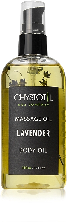 Massage Oil "Lavender" - ChistoTel — photo N1