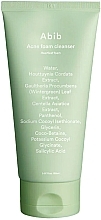 Fragrances, Perfumes, Cosmetics Problematic Skin Cleansing Foam - Abib Acne Foam Cleanser Heartleaf Foam