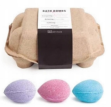 Bath Bomb Set - IDC Institute Pure Energy Bath Bombs Lavender & Passion Fruit & Lotus (6x70g) — photo N2