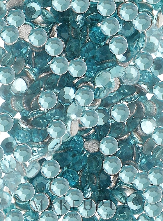 Decorative Nail Crystals 'Aqua Bohemica', size SS 03, 200 pcs. - Kodi Professional — photo N1