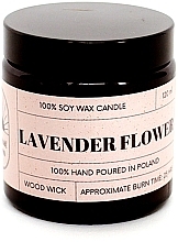Fragrances, Perfumes, Cosmetics Scented Soy Candle 'Lavender Blossom' - Koszyczek Natury Lavender Flower