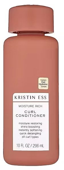 Moisturizing Conditioner for Curly Hair - Kristin Ess Moisture Rich Curl Conditioner — photo N1