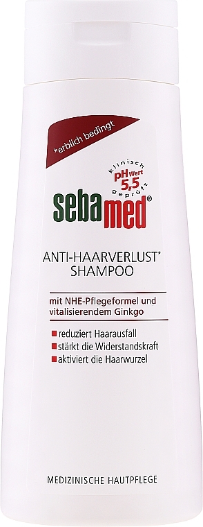 Anti Hair Loss Shampoo - Sebamed Classic Anti-Hairloss Shampoo — photo N2