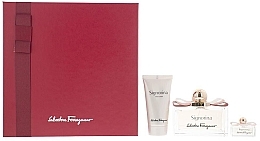 Fragrances, Perfumes, Cosmetics Salvatore Ferragamo Signorina - Set (edp/100ml + edp/10ml + b/lot/50ml) 