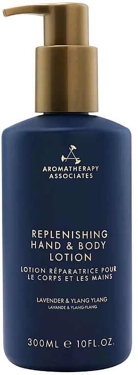 Hand & Body Lotion with Lavender & Ylang Ylang - Aromatherapy Associates Replenishing Hand And Body Lotion — photo N1