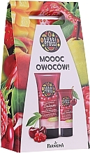 Fragrances, Perfumes, Cosmetics Set - Farmona Tutti Frutti Cherry & Currant (b/lot/200ml + h/cr/75ml)