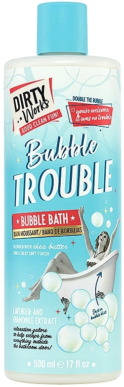 Relaxing Bath Foam - Dirty Works Bubble Trouble — photo N1