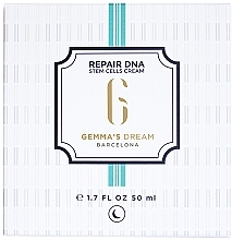 Nourishing & Revitalizing Night Face Cream - Gemma's Dream Repair DNA Stem Cells Cream — photo N11