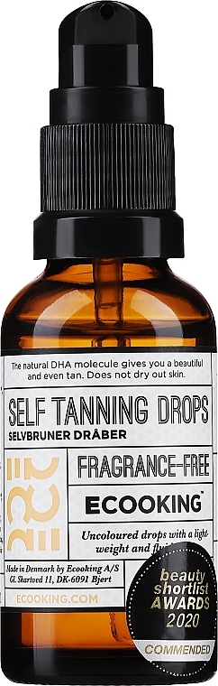 Self-Tanning Drops - Ecooking Self Tanning Drops — photo N1