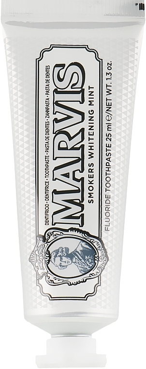 Smokers Whitening Mint Toothpaste - Marvis Smokers Whitening Mint — photo N3