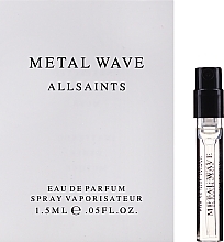 GIFT Allsaints Metal Wave - Eau de Parfum (sample) — photo N1