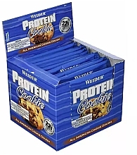 Fragrances, Perfumes, Cosmetics Chocolate Protein - Weider Protein Cookie Double Choc Chips