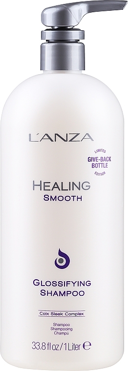 Shine Hair Shampoo - L’ANZA Healing Smooth Glossifying Shampoo — photo N3