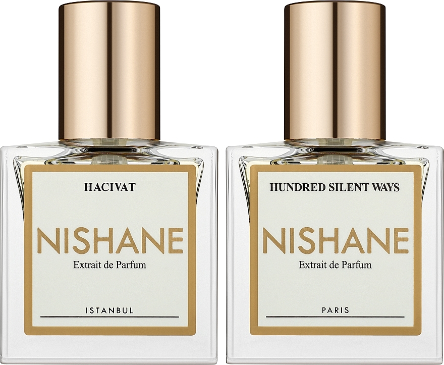 Nishane Hacivat & Hundred Silent Ways - Set (parfum/2*15ml) — photo N12