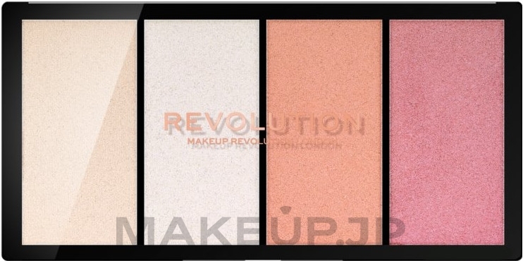 Highlighter Palette - Makeup Revolution Re-Loaded — photo Lustre Lights Cool