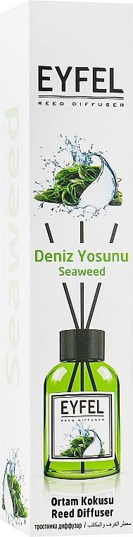 Seaweed Reed Diffuser - Eyfel Perfume Reed Diffuser Seaweed — photo N3