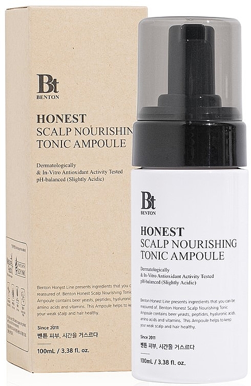 Scalp Tonic - Benton Honest Scalp Nourishing Tonic Ampoule — photo N1