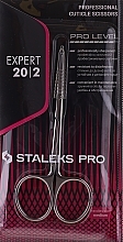 Fragrances, Perfumes, Cosmetics Professional Cuticle Scissors, SE-20/2 - Staleks Pro Expert