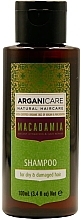 Dry and Damaged Hair Shampoo - Arganicare Macadamia Shampoo — photo N5