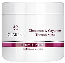 Fragrances, Perfumes, Cosmetics Body Mask - Clarena Cinnamon & Cayenne Thermo Mask