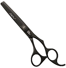 Fragrances, Perfumes, Cosmetics Thinning Scissors, 6.35 - Olivia Garden SilkCut Silk Cut PRO Matt Black 6,35