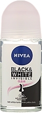 Roll-On Antiperspirant - NIVEA Invisible Black & White Clear  — photo N4