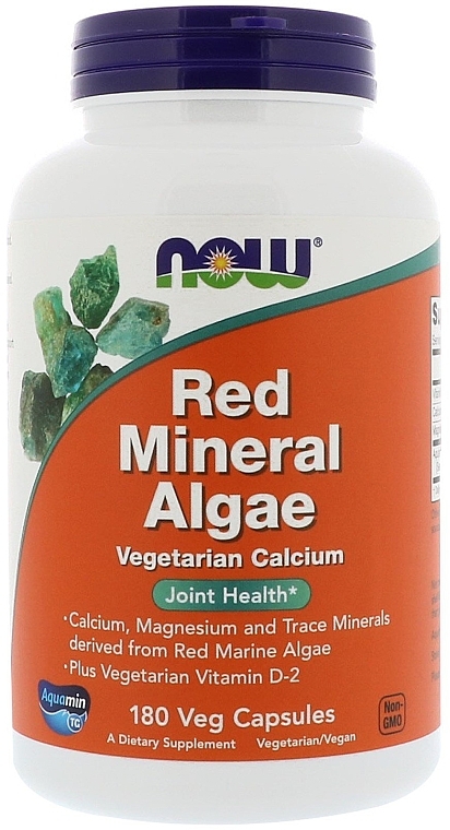 Red Mineral Algae - Now Foods Red Mineral Algae — photo N1