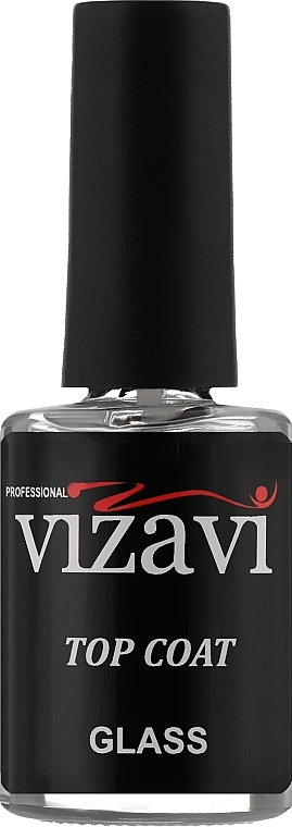 Top Coat - Vizavi Professional Top Coat Glass — photo N1