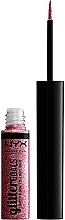 Liquid Glitter Eyeliner - NYX Professional Makeup Glitter Goals Liquid Eyeliner — photo N2